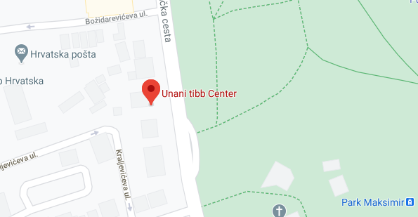 Hiron Centar - karta - map